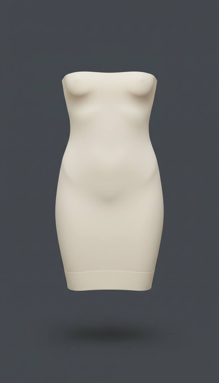 Mid-Thigh Shaping Slip Elegant Silhouette