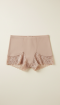 Shaping Shorts With Lace Hem